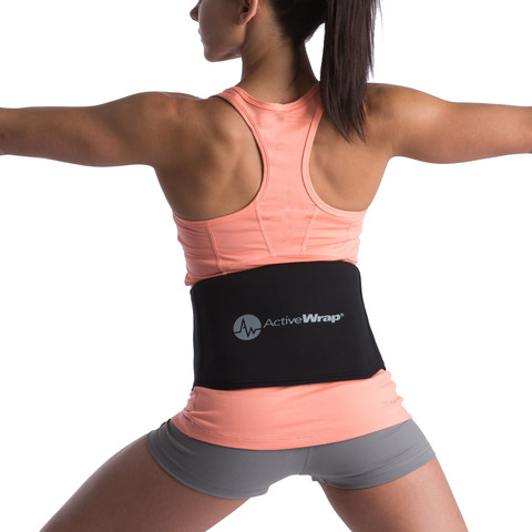 WRAP BACK ICE HEAT SM/MD FITS UNDER 34 IN WAIST - Hot & Cold Packs
